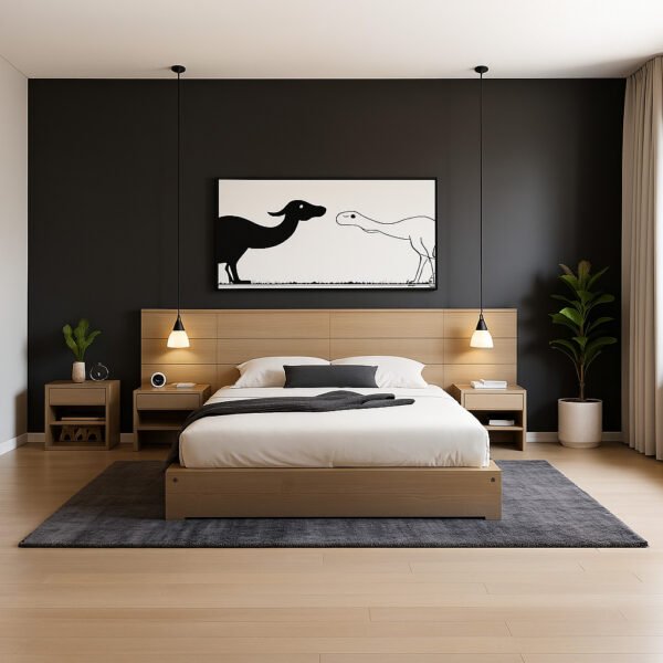 Moderno Zen Platform Bed Set - Image 2