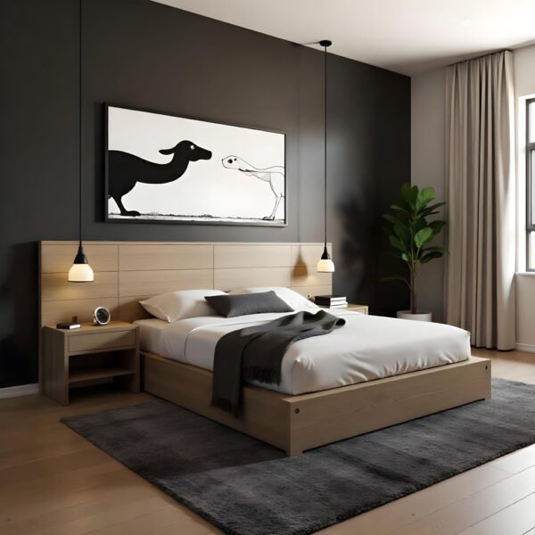 Moderno Zen Platform Bed Set