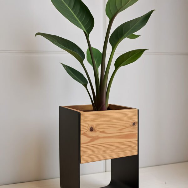 Ligna Curve Elevated Planter - Image 2