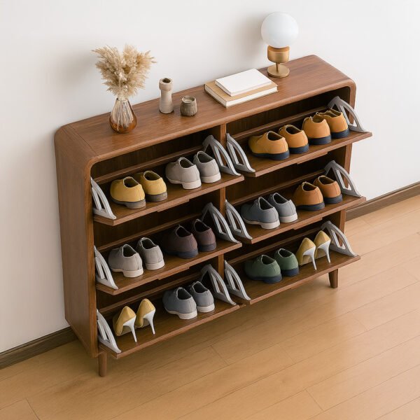 Wooden Shoe Organizer - Image 2